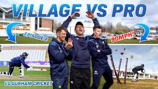 Pro Cricketers Vs Village Cricketers Can We Survive An Over From A 90Mph Fast Bowler ? 