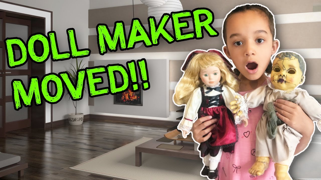 THE DOLLMAKER COMING TO LIFE!! WHO IS THE DOLLMAKER?? MY DOLL MOVED ON