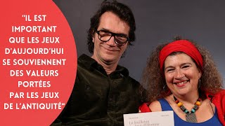 Murielle Szac et Olivier Balez : la Grèce et les Jeux d'Olympie illustrés Resimi