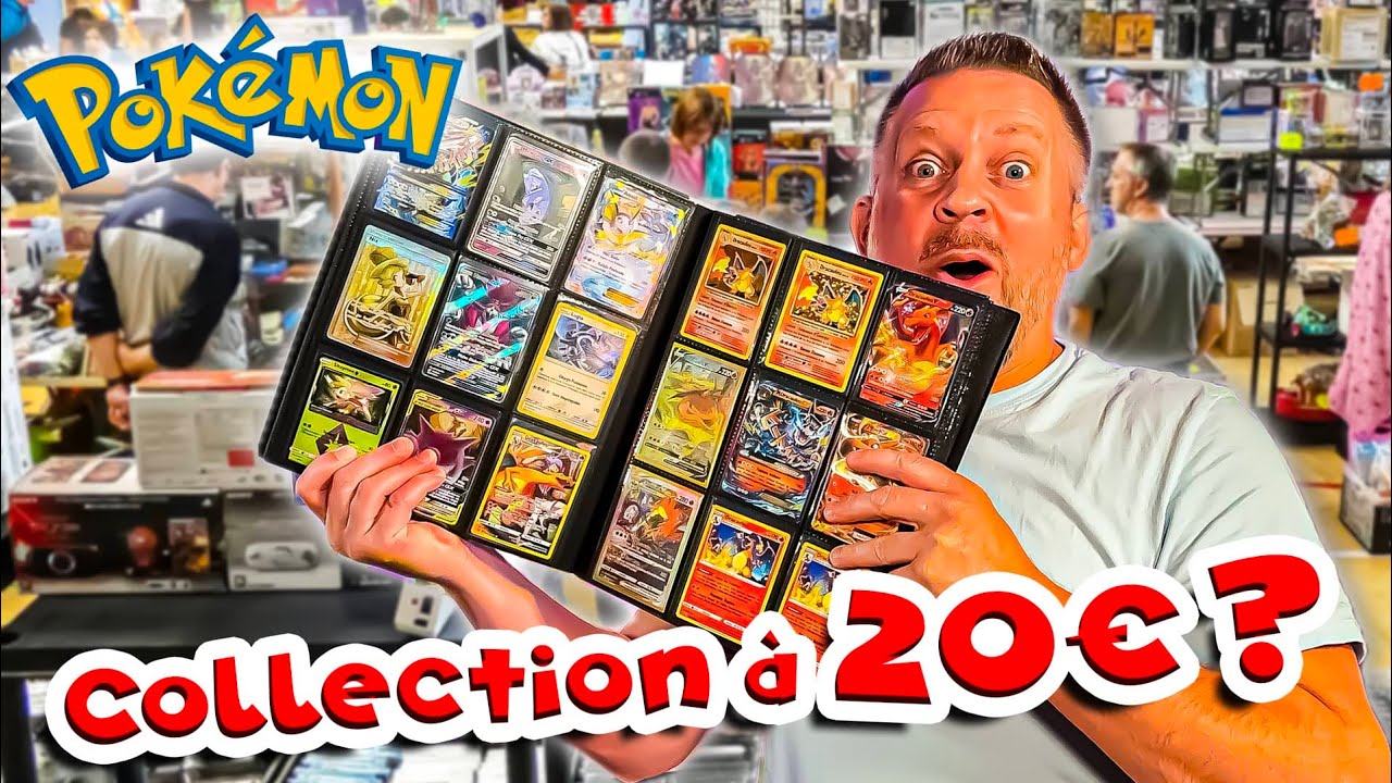 Classeur Pokémon Rempli à BLOC…Sans Passer par la Brocante ! - YouTube