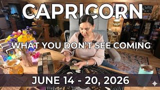 Capricorn ♑ Denying What You Really Want ☕ What You Don't See Coming  ☕ Jun 14 - 20, 2026
