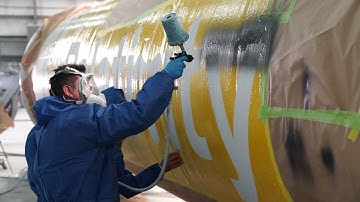 Terran 1 Paint Finishes in Action: Behind the Scenes