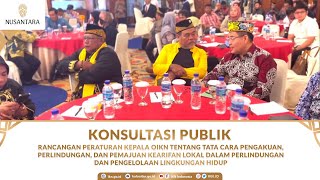 Konsultasi Publik Ranperka Kearifan Lokal dalam Perlindungan dan Pengelolaan Lingkungan Hidup