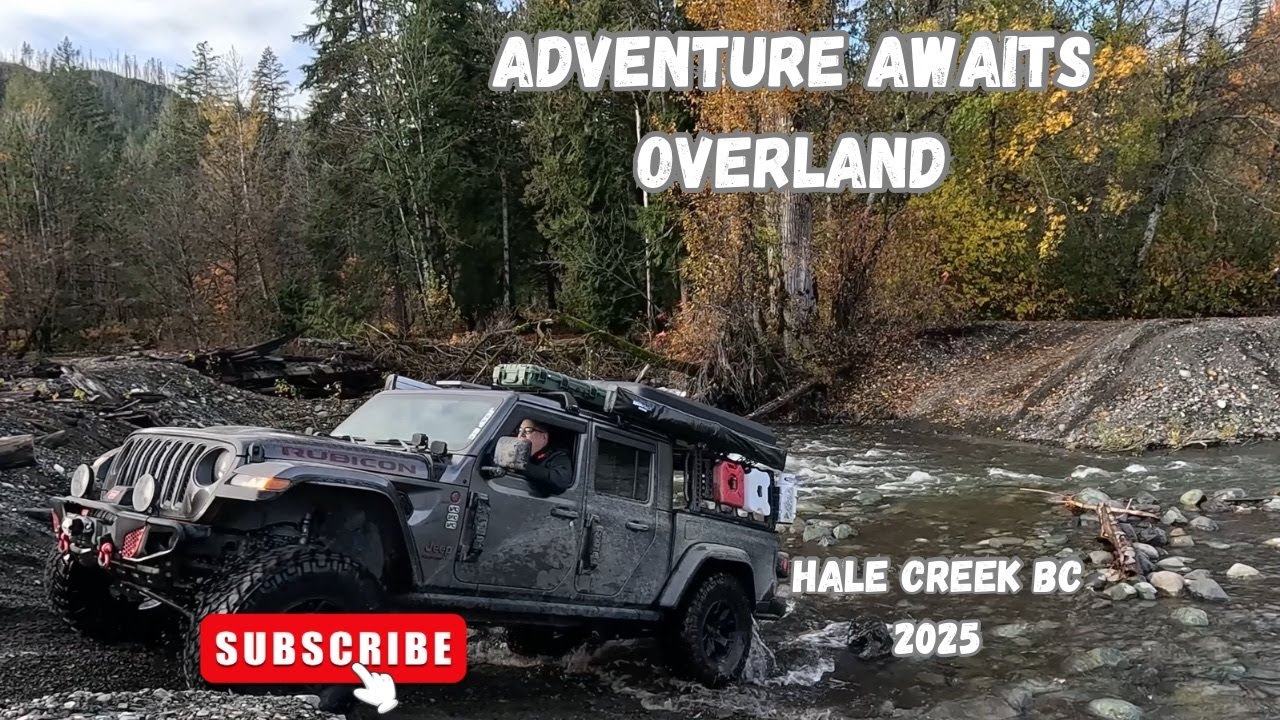 ⭐ “Epic Hale Creek Overland Adventure! Beach Camping, Jeeps & Good Vibes in BC”
