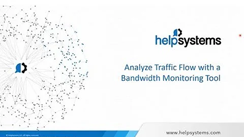 Analyze Traffic Flow with a Bandwidth Monitoring Tool