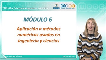 MATLAB y Octave 6: Presentación del Módulo