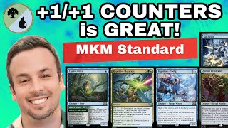 NEXT LEVEL +1/+1 COUNTERS AGGRO! (MKM STANDARD)