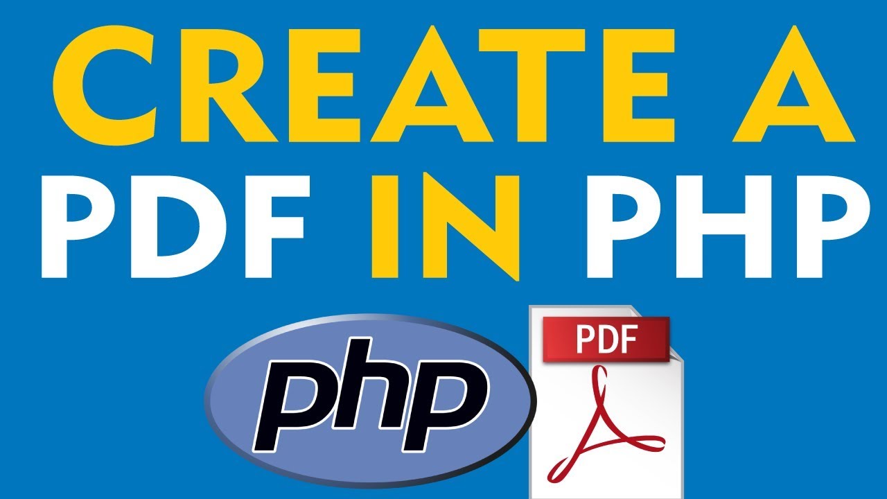 Php Output Pdf File