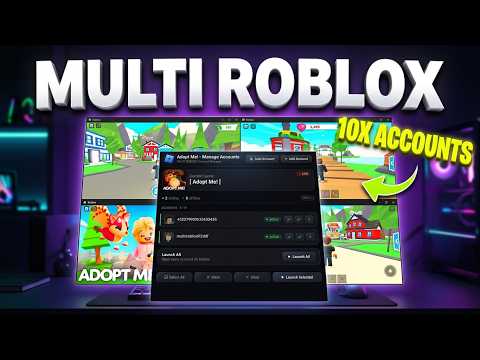 How to Run Multiple Roblox Accounts at Once on PC | Roblox Multi Instance