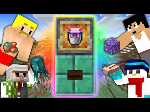 【マイクラ】新アイテムガチャPvP！新要素を集めて武器をGET！