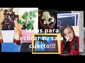 Ideas fáciles para decorar tu sala y cuarto / maceteros fáciles / nesha free 😘