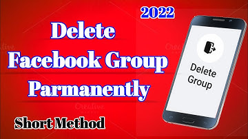 How To Delete Facebook Group Parmanently | Facebook group delete kaise kare | #delete #facebookgroup