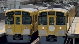 西武 国分寺線・多摩湖線 走行シーン 西武鉄道 恋ヶ窪 一橋学園 2025.5.5