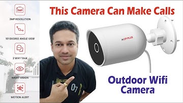 This Camera Can Make Calls | Outdoor Wifi Camera | CP Plus Outdoor Wifi Camera | ezykam
