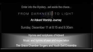 "Darkness to Light" Advent Journey