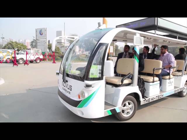 A new Self-Driving Electric Bus set to hit Indian Markets. Here's how It works class=