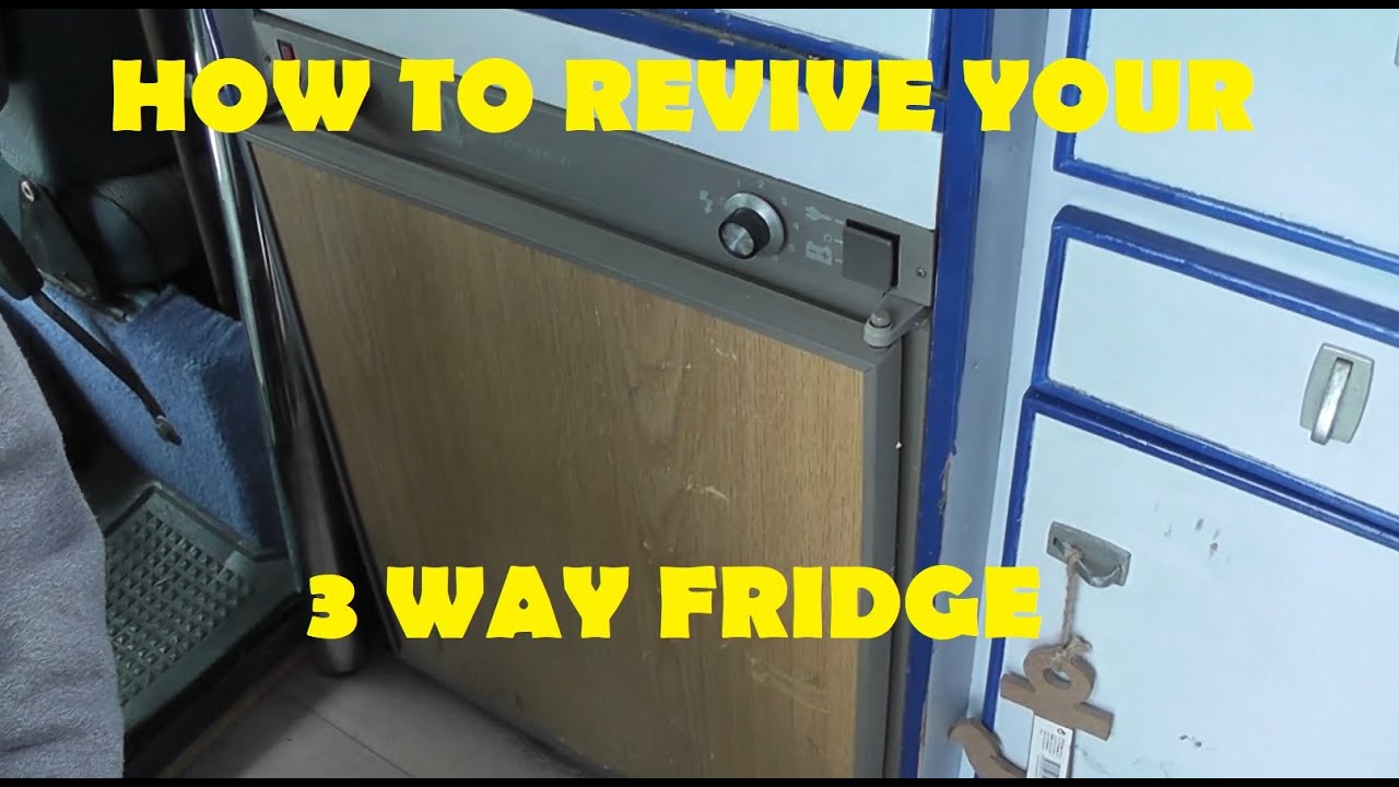 How to service and repair a 3 way fridge - Motorhome, caravan or camper