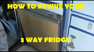 How to service and repair a 3 way fridge - Motorhome, caravan or camper van  fridge 
