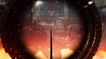 CoD WWII Sniper Aachen Increible rifle LEE ENFIELD