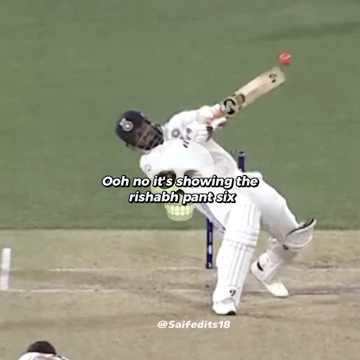 Rishabh pant 360 short 🥶.