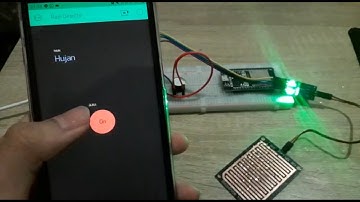 Rain Detector with Blynk App and Buzzer