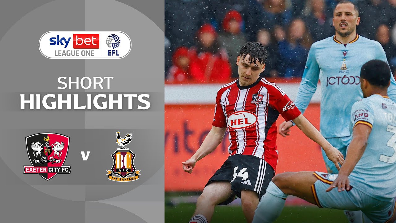 [Highlight] EFL League One : Exeter City vs Bradford City (02-05-69)