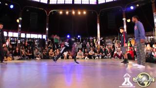 HUSTLE KIDZ vs THE CLIQUE (LE HAVRE BATTLE JAM 2013)