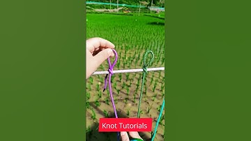 Learn this knot tutorial #shorts #knot #git #diy #handmade