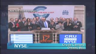 17 March 2010 Crude Carriers NYSE Euronext Opening Bell