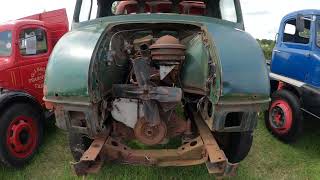 Ford Thames Trader Flatbed Truck HJ Pugh & Co Auction at Welland 2024