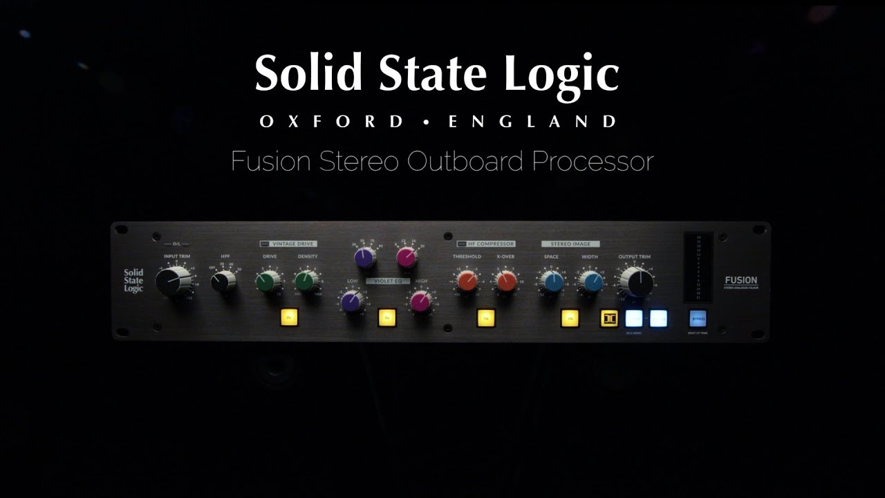 SSL Fusion Stereo Outboard Processor | Gear4music Overview - YouTube