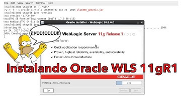 [HD]  Instalando Oracle WebLogic Server 11gR1(10.3.6) en #Linux