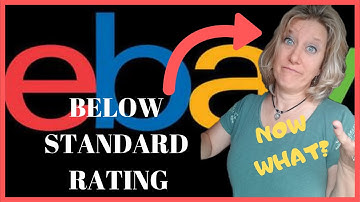 WHY my eBay account is BELOW STANDARD - MY ADVICE FOR YOU!