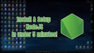Install NodeJS in Under 5 Minutes! (Node JavaScript Installation Guide)