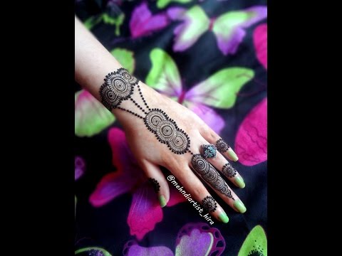 Best And Beautiful Easy Simple Henna Mehandi Designs Images For Hands ‖ Mehndi Art By Hira