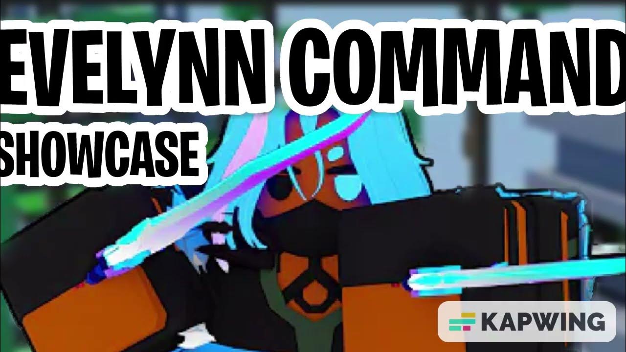 EVELYNN DAGGER COMMAND! ( Roblox Bedwars Custom Match) YouTube