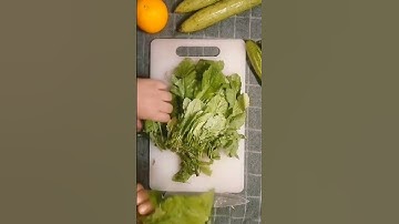 Collecting Leaves From Radish #trending #shorts #video