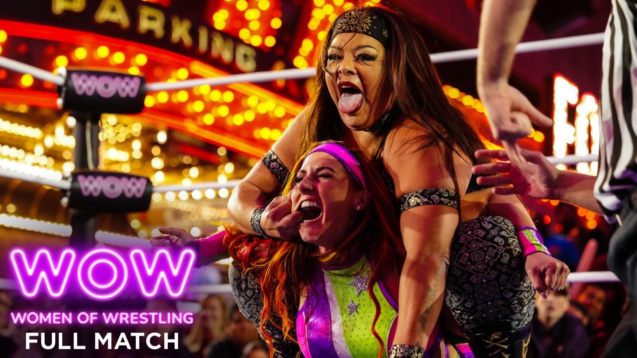 Reina Del Rey vs Santana Garrett | WOW - Women Of Wrestling
