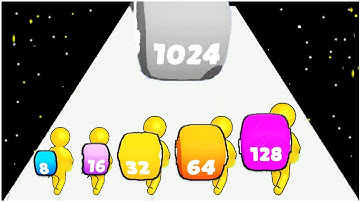 Collect and Merge 2048 - Gameplay Walkthrough - Max Levels  reach 32k