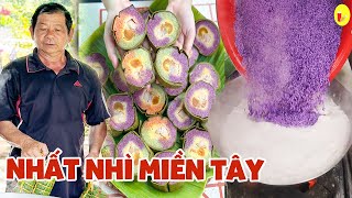 Lò bánh tét LỚN NHẤT NHÌ MIỀN TÂY gói xuyên ngày đêm phục vụ Tết | Địa điểm ăn uống