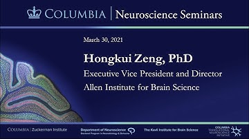 Hongkui Zeng - Understanding Brain Cell Type Diversity