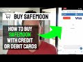 How To Buy Safemoon with Credit Cards - Best Method 2021 (safe moon)