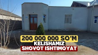SHOVOT 19 DA JOY SOTILADI 200 mln KELISHAMIZ.  600 M2 YER MAYDONI