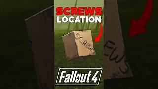 The BEST PLACE To Get SCREWS In Fallout 4