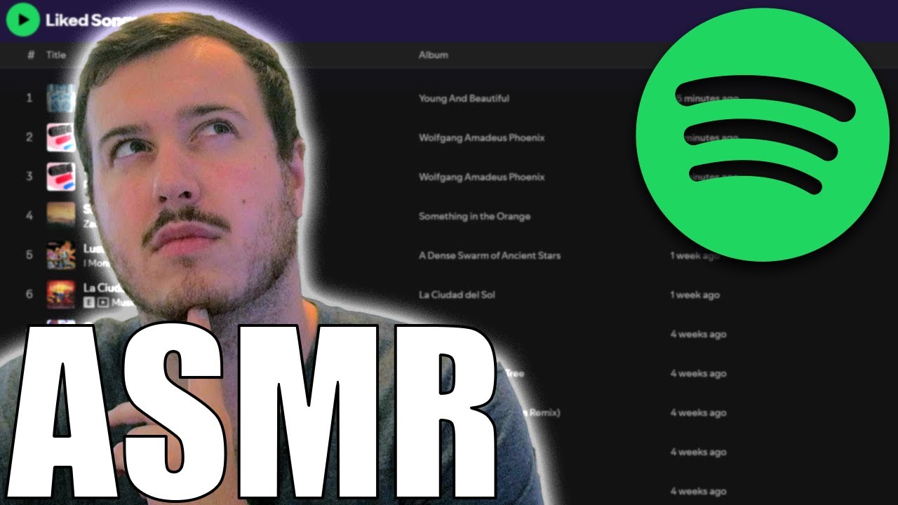 Давайте посмотрим на мой Spotify! ASMR-шепот