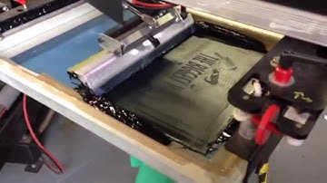 Automatic Screen Printing | 4 Color Process with White Underbase