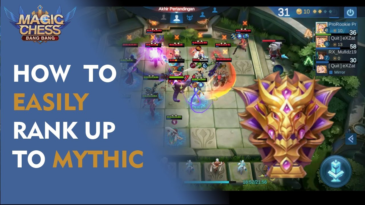 HOW TO EASILY RANK UP TO MYTHIC YouTube