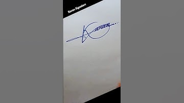 karan name signature #karan name writing style #signature/sign #calligraphy#ytshorts #signature#sign