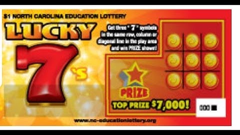 The Statistics of Stratch-Off Lottery Tickets: Expected Value