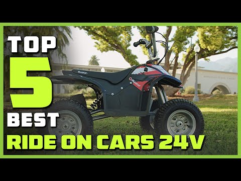 Best Ride On Cars 24V for Kids in 2023 - Top 5 Review [Electric 200W Ultra Powerful Motors Cars]
